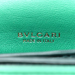 Calfskin Serpenti Reverse Micro Top Handle Emerald Green
