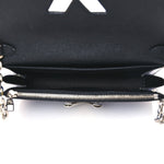 Epi Azteque Twist Chain Wallet Denim Light