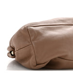 Lambskin Cloud Clutch Biscotto