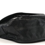 Imprime Monogram Medium Double Buckle Flap Messenger Bag Black