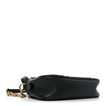 Calfskin Matelasse Small GG Marmont Chain Shoulder Bag Black