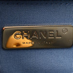 Sequin Quilted Medium Chanel 19 Flap Light Blue