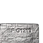 Metallic Calfskin Small Voyou Bag Silver