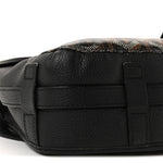 Goyardine Belvedere II MM Messenger Bag Black