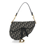Oblique Saddle Bag Blue
