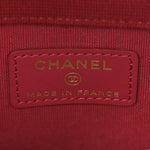 Jersey Quilted Micro Mini Flap Black