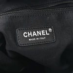 Calfskin Chain 20s Signature Tote Black