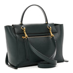 Grained Calfskin Micro Belt Bag Amazone