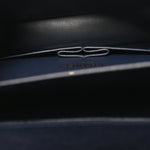 Caviar Quilted Medium Double Flap Navy