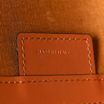 Triomphe Canvas Calfskin Shopper Tote Tan