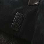 Crinkled Calfskin Macrocannage Large Toujours Black
