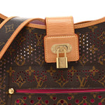 Monogram Perforated Musette Fuchsia