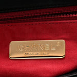 Lambskin Quilted Medium Chanel 19 Flap Black
