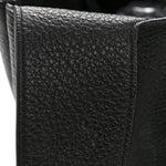 Grained Deerskin Bea Tote Black