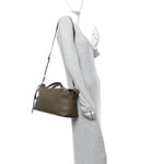 Cuoio Romano Selleria Large By The Way Boston Bag Wood