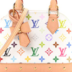LV x TM Monogram Multicolor Alma BB White