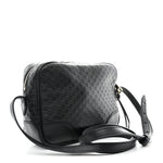 Microguccissima Mini Bree Messenger Bag Black
