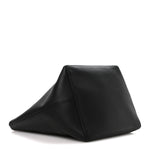 Grained Calfskin Park Tote Three Black
