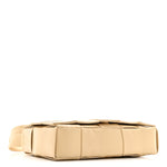 Paper Calfskin Maxi Intrecciato Cassette Crossbody Bag Porridge