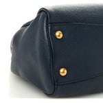 Vitello Phenix Shopping Satchel Baltico