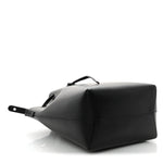 Calfskin Mini Bucket Bag Black Flamma