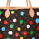 LV X YK Monogram Dots Neverfull MM
