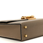 Chevre Chamkila Mini Verrou Chaine Bag Etoupe