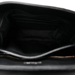 Calfskin Y Quilted Monogram Toy Loulou Crossbody Bag Black