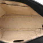 Pebbled Calfskin Small Soho Disco Bag Black