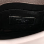 Grained Calfskin Baby Sac De Jour Fog
