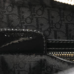 Patent Cannage Large Lady Dior Black