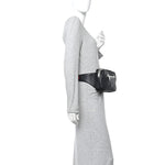 Soft GG Supreme Monogram Web Belt Bag Black Grey