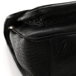 Grained Lambskin Monogram Large Niki Chain Satchel Black