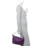 Nappa Intrecciato Small Shoulder Bag Monalisa