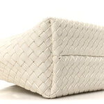 Nappa Intrecciato Mini Cabat White