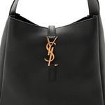 Smooth Calfskin Small Le 5 A 7 Soft Hobo Black