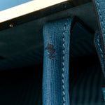 Vitello Elite Regular 2Jours Tote Blue Cobalto