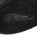 Glazed Calfskin Quilted 2.55 Reissue Flap Belt Bag Clutch 85 34 Black