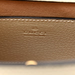 Textured Calfskin Web Mini Diana Tote Bag Mystic White