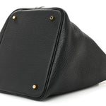 Taurillon Clemence Picotin Lock 22 MM Black