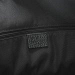 Nylon Monogram Medium GG Charm Dome Satchel Black