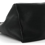 Supple Grained Calfskin Small Big Bag Black