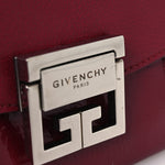 Goatskin Mini GV3 Shoulder Bag Cherry Red