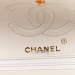 Lizard Small Double Flap White