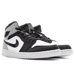 Women's Air Jordan 1 Mid SE - Sail/Black/Light Steel Grey