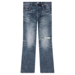 P004 1 Year Fade Flare - Dark Indigo