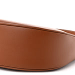Smooth Calfskin Medium Strap Ava Triomphe Shoulder Bag Tan