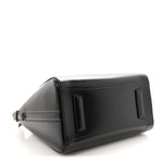 Shiny Lord Calfskin Small Antigona Black