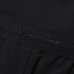 Metal Buckle Suit Pant - Black