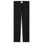 Metal Buckle Suit Pant - Black